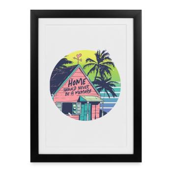 Humanity Equality - Framed poster (27 × 37 cm) - black - Front
