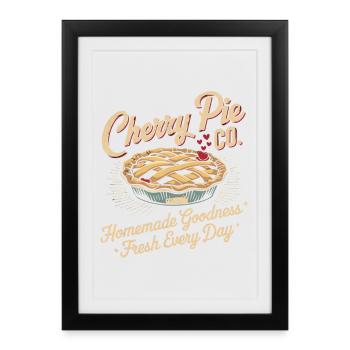 Vintage Bakery Advertising - Framed poster (27 × 37 cm) - black - Front
