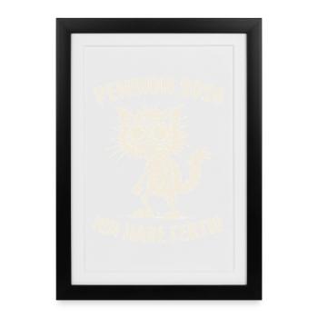 Pension 2026 Retirement Pensioner - Framed poster (27 × 37 cm) - black - Front