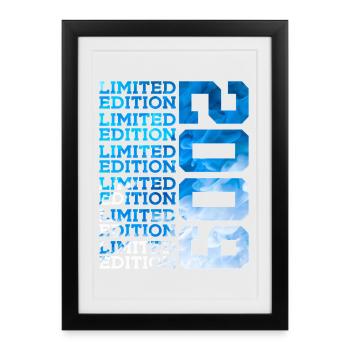 LIMITED EDITION 2009 17 YEARS 17TH BIRTHDAY - Framed poster (27 × 37 cm) - black - Front