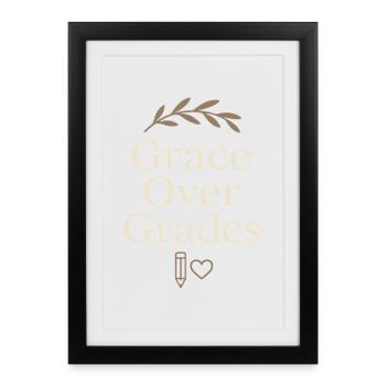 Christian Homeschool-Mother-Faith - Framed poster (27 × 37 cm) - black - Front