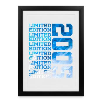LIMITED EDITION 2005 21 YEARS 21ST BIRTHDAY - Framed poster (27 × 37 cm) - black - Front