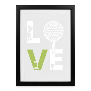 gulf - Framed poster (27 × 37 cm) - black - Front