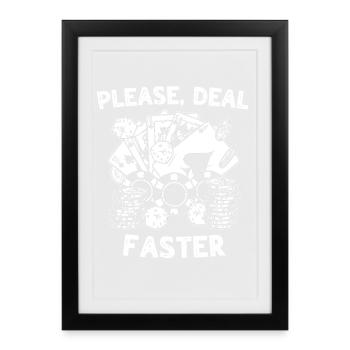 Casino - Framed poster (27 × 37 cm) - black - Front
