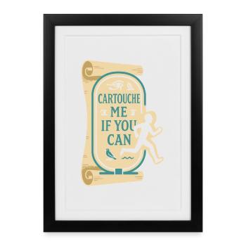Pharaoh Archaeology in Ancient Egypt - Framed poster (27 × 37 cm) - black - Front