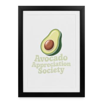 Société d’Appréciation de l’Avocat - Affiche encadrée (27 × 37 cm) - noir - Devant