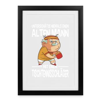 Karate Training Gifts Karate Training - Framed poster (27 × 37 cm) - black - Front