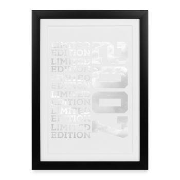 LIMITED EDITION 2007 19 YEARS 19TH BIRTHDAY - Framed poster (27 × 37 cm) - black - Front
