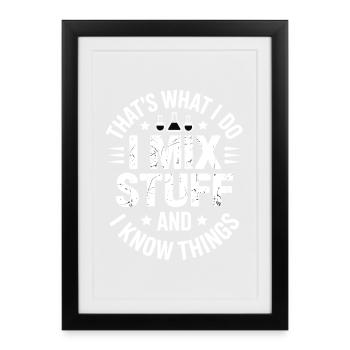 Quotes from Proud Engineers for Engineering Students - Framed poster (27 × 37 cm) - black - Front