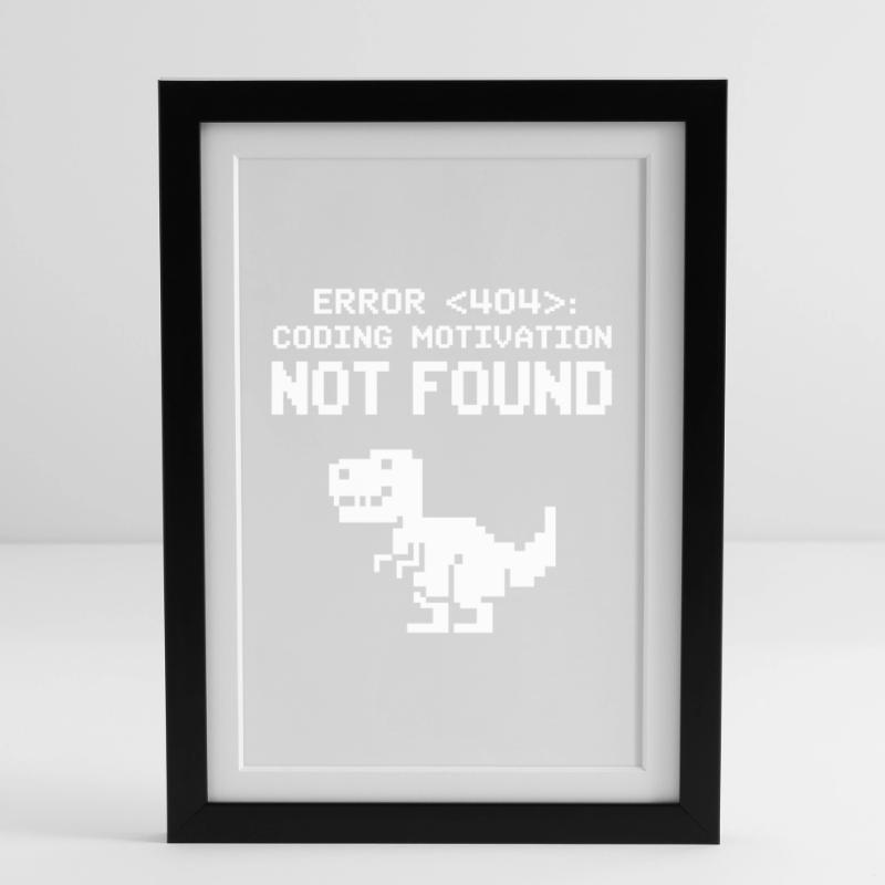 Debugging Programming Humor Engineer Framed poster (27 × 37 cm)