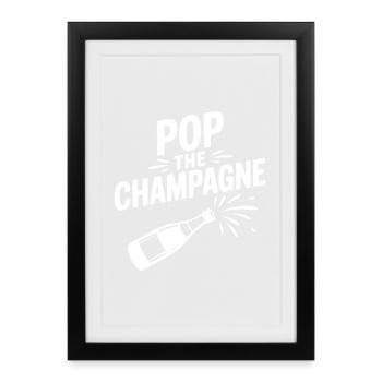 Faites éclater le - Affiche encadrée (27 × 37 cm) - noir - Devant