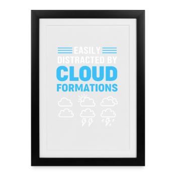 Meteorology Storm Tornado Meteorologist - Framed poster (27 × 37 cm) - black - Front
