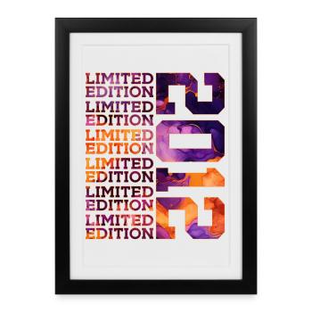 14TH BIRTHDAY LIMITED EDITION 2012 - Framed poster (27 × 37 cm) - black - Front