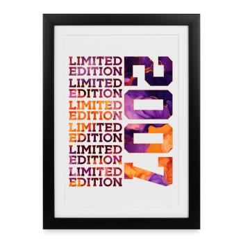 19TH BIRTHDAY LIMITED EDITION 2007 - Framed poster (27 × 37 cm) - black - Front