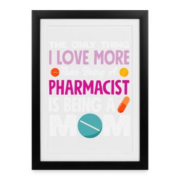 Pharmacist Pharmaceutical Technical - Framed poster (27 × 37 cm) - black - Front