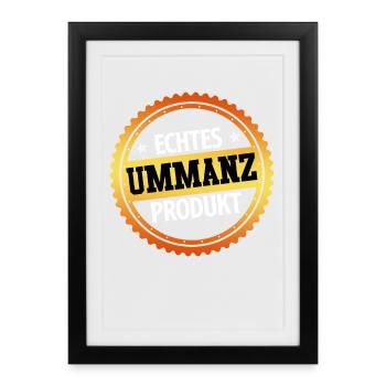Baltic Sea GENUINE UMMANZ PRODUCT Funny - Framed poster (27 × 37 cm) - black - Front