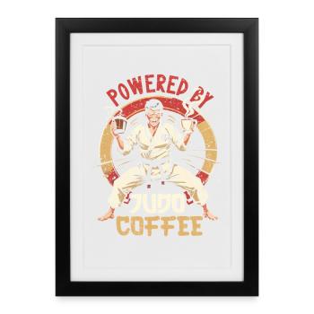Judo Martial Arts - Framed poster (27 × 37 cm) - black - Front