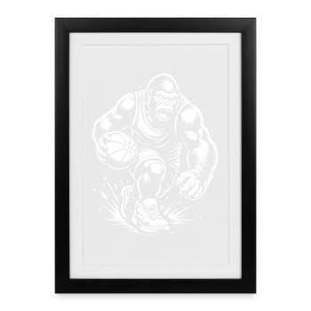 Primal Court Force - Framed poster (27 × 37 cm) - black - Front