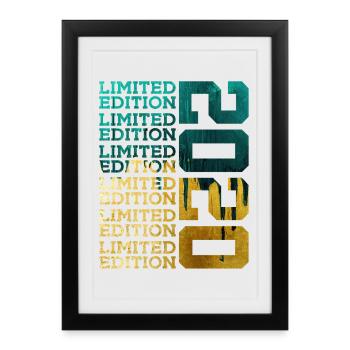 LIMITED EDITION 2020 6 YEARS 6TH BIRTHDAY - Framed poster (27 × 37 cm) - black - Front