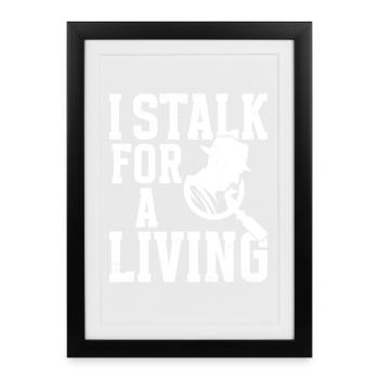  Private Investigator Equipment Observation - Framed poster (27 × 37 cm) - black - Front