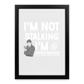  Observation Costume Badge Guard Private - Framed poster (27 × 37 cm) - black - Front