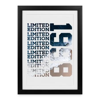 LIMITED EDITION 1998 28 YEARS 28TH BIRTHDAY - Framed poster (27 × 37 cm) - black - Front