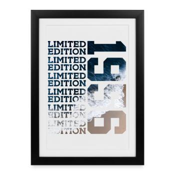 LIMITED EDITION 1956 70 YEARS 70TH BIRTHDAY - Framed poster (27 × 37 cm) - black - Front