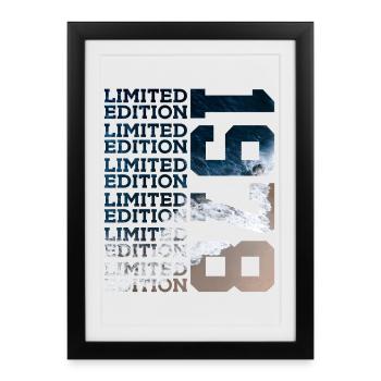 LIMITED EDITION 1978 48 YEARS 48TH BIRTHDAY - Framed poster (27 × 37 cm) - black - Front