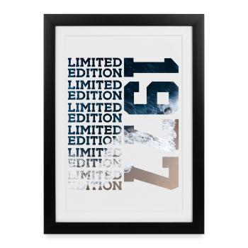 LIMITED EDITION 1977 49 YEARS 49TH BIRTHDAY - Framed poster (27 × 37 cm) - black - Front