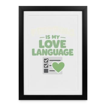 Family Provision Emergency Planner Prepper - Framed poster (27 × 37 cm) - black - Front