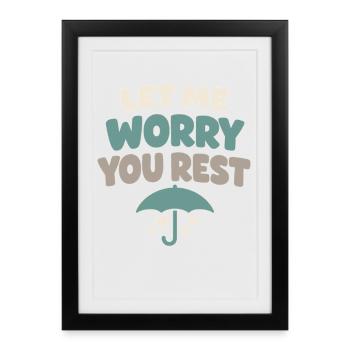 Family Provision Emergency Planner Prepper - Framed poster (27 × 37 cm) - black - Front