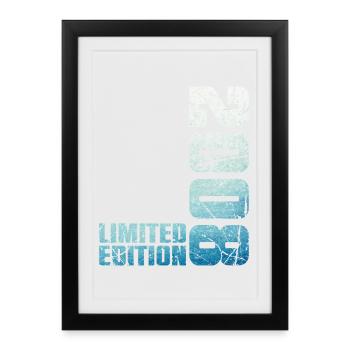 18th Birthday Boy Girl 18 Year Old 2008 Gift - Framed poster (27 × 37 cm) - black - Front