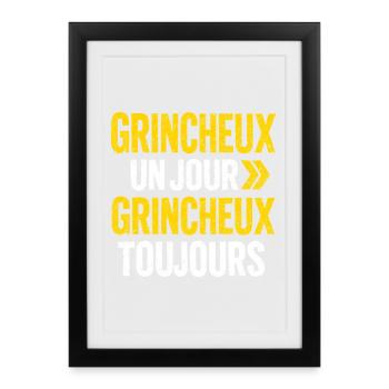 Humor Grumpy Complaining Funny Bad Mood - Framed poster (27 × 37 cm) - black - Front