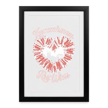 Carnival Mouse Rut Wiess Cologne Cologne Cologne Carnival Mouse - Framed poster (27 × 37 cm) - black - Front