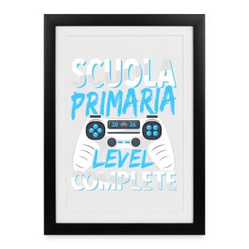 Primary School Diploma Elementary School 2026 - Framed poster (27 × 37 cm) - black - Front