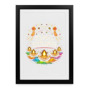 Tamil Squad Tamilisch Sri Lanka - Framed poster (27 × 37 cm) - black - Front