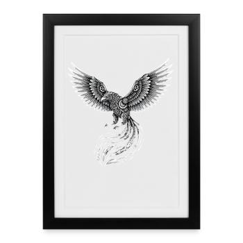 Vélo de route Vélo Vélo Sport Vélo VTT - Affiche encadrée (27 × 37 cm) - noir - Devant