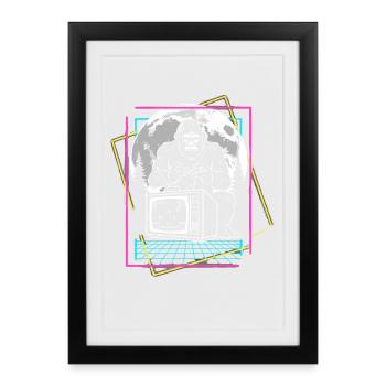 Bigfoot Gaming - Affiche encadrée (27 × 37 cm) - noir - Devant