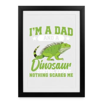  Lizard Hunter Tools Reptile Hunting Equipment - Framed poster (27 × 37 cm) - black - Front