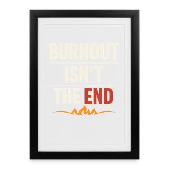 Heilungsreise Zur Transformation Innerer Stärke - Affiche encadrée (27 × 37 cm) - noir - Devant