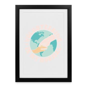 Volunteer Appreciation Is My Normal Volunteer - Framed poster (27 × 37 cm) - black - Front
