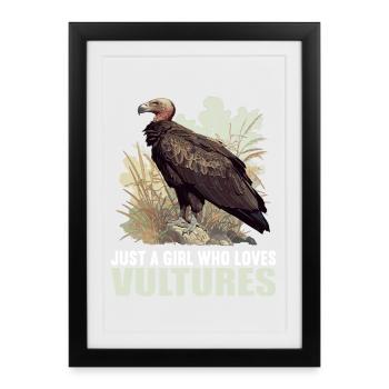 Vulture - Framed poster (27 × 37 cm) - black - Front