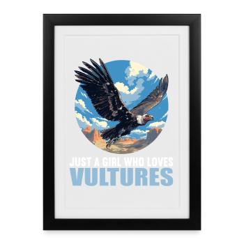 Vulture - Framed poster (27 × 37 cm) - black - Front