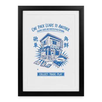 One Pack Leads To Another Collect Trade Play - Framed poster (27 × 37 cm) - black - Front