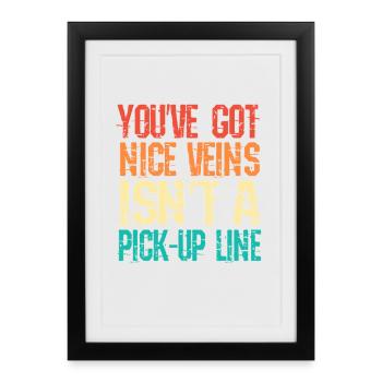 Phlebotomist Nurse Nurse Blood Sampling - Framed poster (27 × 37 cm) - black - Front