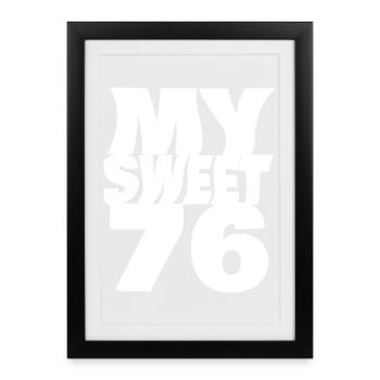 Suess 76 - Framed poster (27 × 37 cm) - black - Front