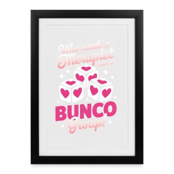 Arnaque, proverbes, jeu de dés, cadeau drôle d’arnaque, - Affiche encadrée (27 × 37 cm) - noir - Devant