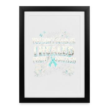 Entgiftung Entzug Suchtkrank guéri de l’addiction - Affiche encadrée (27 × 37 cm) - noir - Devant