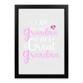football mama, football mom, leopard football mom, - Framed poster (27 × 37 cm) - black - Front