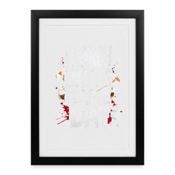 Marching band brass band - Framed poster (27 × 37 cm) - black - Front